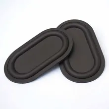 2X бас динамик пассивный радиатор вспомогательный бас резиновая вибрационная пластина 70 мм* 40 мм