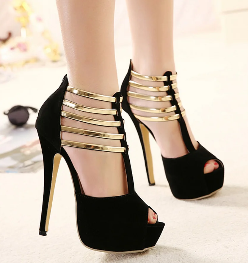 

2019 sexy high heels women shoes platform peep toe wedding shoes women pumps black red shoes woman high heel shoes tacones mujer