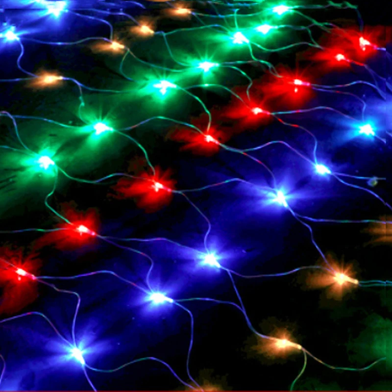 

Free Holiday sale LED rope large celebration wedding ceremony fairy lighting Christmas xmas Led string net light web lights