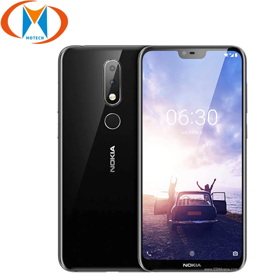 Глобальная версия смартфона Nokia 6 1 Plus 4 Гб + 64 ГБ 5 8 дюйма 4G LTE Snapdragon 636 восемь ядер