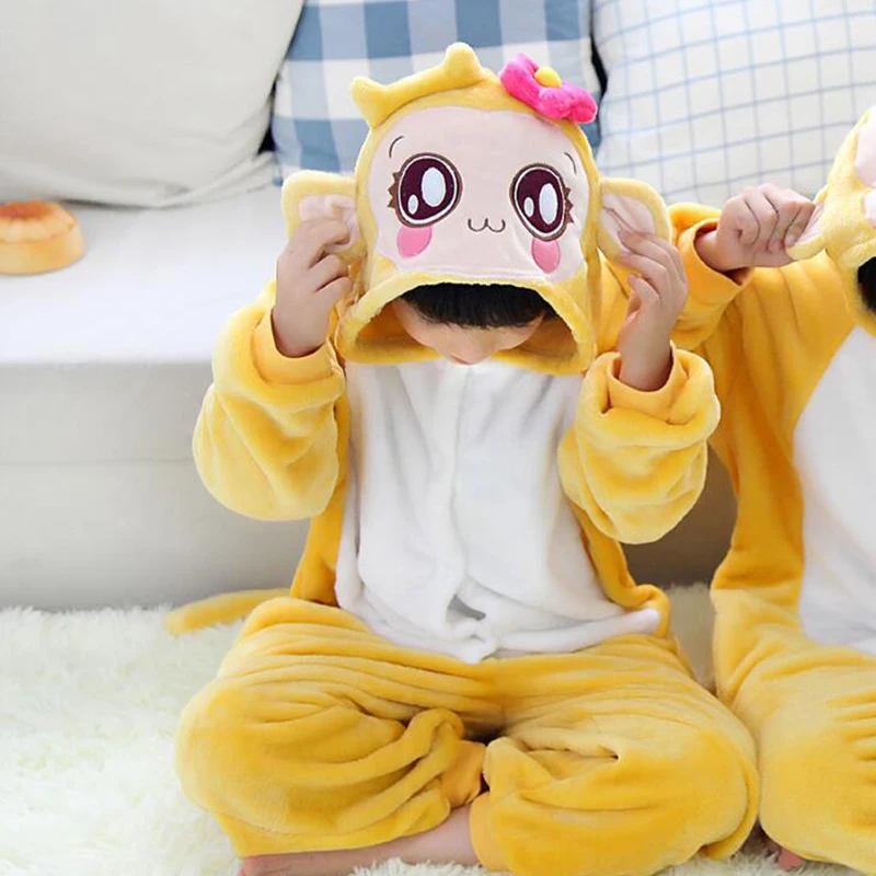 Kid Hip-hop Monkey Cosplay Kigurumi Onesies Child Cartoon Winter Anime Jumpsuit Costume For Girl Boy Animal Sleepwear Pajamas Kid Hip-hop Monkey Cosplay Kigurumi Onesies Child Cartoon Winter Anime Jumpsuit Costume For Girl Boy Animal Sleepwear Pajamas
