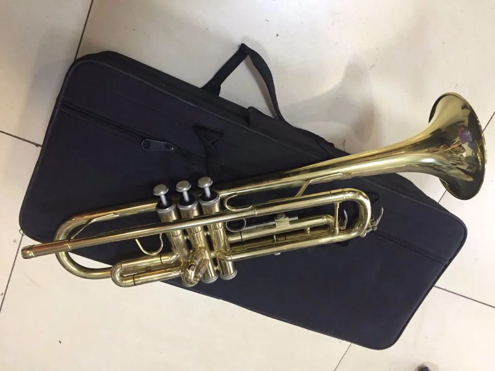 Musical instrument trumpet three tone number instrument down B tune