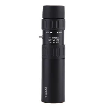 

10-30x25 HD Zoom Lens 10-30X Monocular Telescope Objective Length 128mm-200mm One Adjustable 25mm Magnification Tube