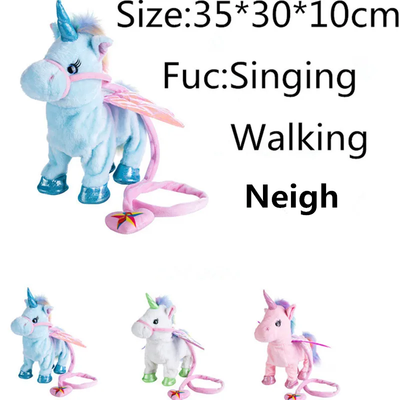 singing walking unicorn