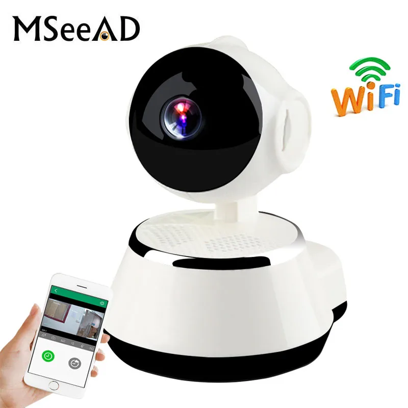 

HD 720P Wifi Camera Network Surveillance Night Camera Indoor Home P2P CCTV Camera Wifi Onvif Camera With Two-way Audio 32G Card