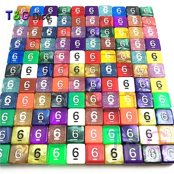 

6-sided d6 various Dice for Numeracy Maths Resource Kid toy