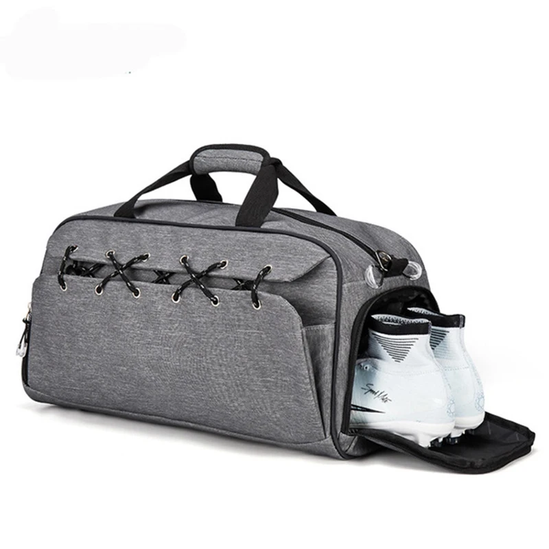 Sports Gym Bag Travel Duffel Bag with Shoes Compartment and Dry Wet