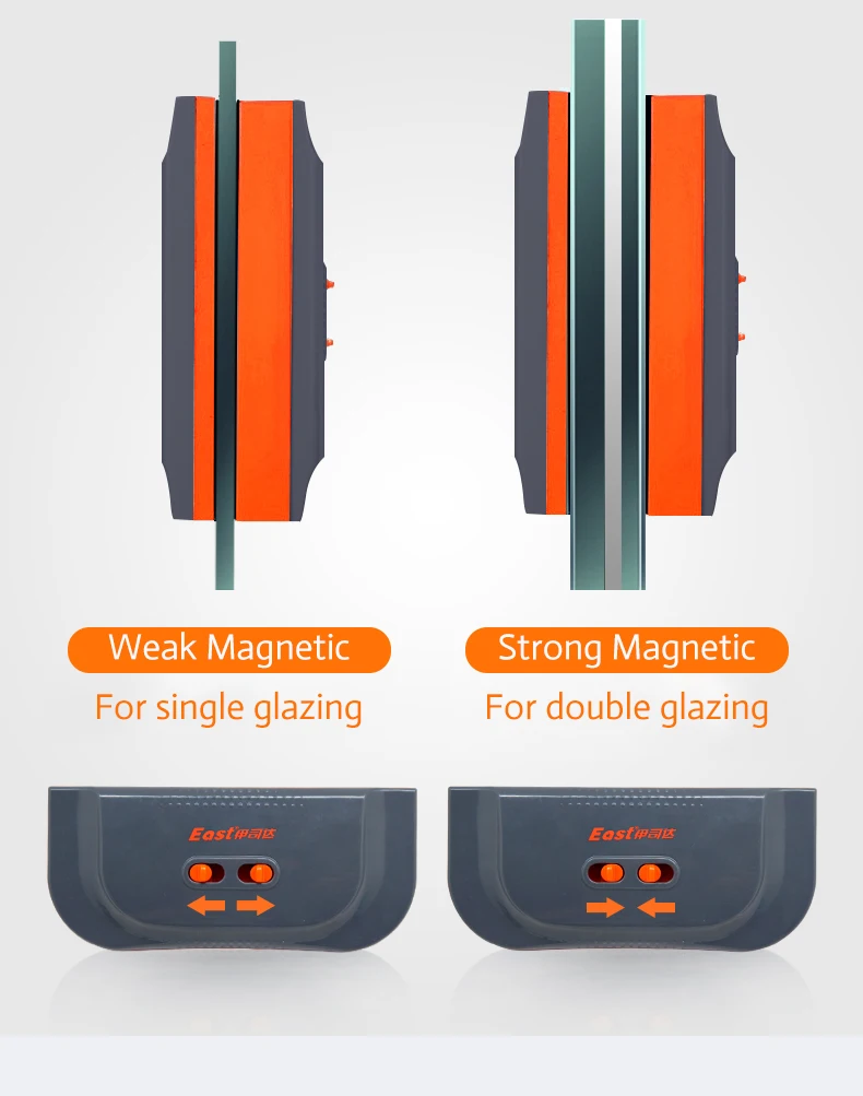 Восточное Новое поступление двухсторонний супер Магнитный стеклоочиститель(3-25 мм) A9 супер Обновление издание чистящие средства