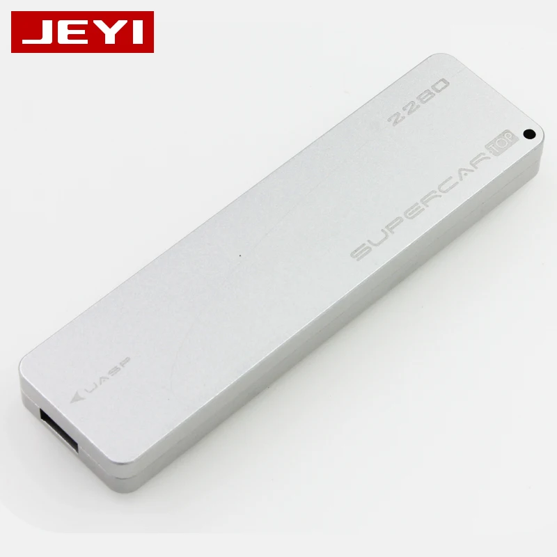 JEYI i8 TYPE-C3.1 USB3.1 USB3.0 m.2 NGFF SSD мобильный диск через VLI716 Поддержка отделка SATA3 6 Гбит/с UASP Алюминий корпус SSD, HDD