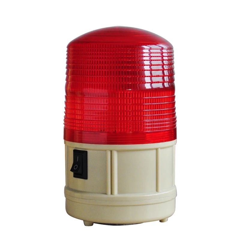 

LTE-5088 free shipping battery led DC6V flahsing warning light red/yellow/green/blue with magnet bottom