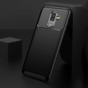 

Ikrsses Case For Samsung A6 2018 Case Luxury Carbon Fiber Ultra Thin Silicone Soft TPU Case for Samsung Galaxy A6 Plus 2018