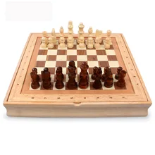 New Antique Chess Set of Chess Wooden Coffee Table Antique Miniature Chess Board Chess Pieces Move Box Set Retro Style Lifelike New Antique Chess Set of Chess Wooden Coffee Table Antique Miniature Chess Board Chess Pieces Move Box Set Retro Style Lifelike