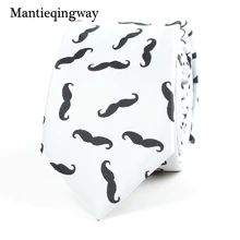 Mantieqingway жаккард 6 см борода Мужской галстук Одноцветный галстук для мужчин Gravatas corbatas деловой ГАЛСТУК роскошный галстук