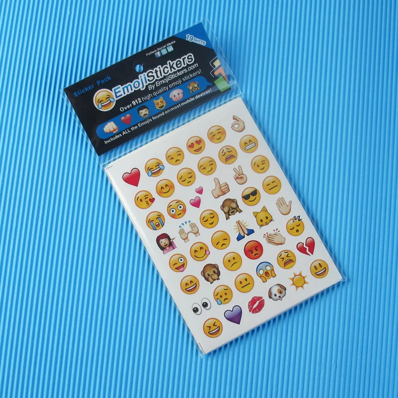 

19 Sheets Die Emoji Stickers 912 Cute Lovely Die Emoji Smile Face For Notebook Message Twitter Vinyl Funny Creative Decor Toys