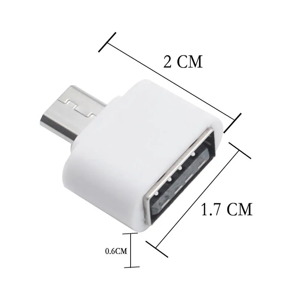 Micro USB к USB OTG мини адаптер конвертер для Android смартфон высокоскоростной Сертифицированный Аксессуары для мобильных телефонов