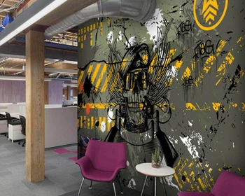 Custom graffiti wallpaper,street camouflage army green theme mural for living room hotel KTV background wall papel de pared
Custom graffiti wallpaper,street camouflage army green theme mural for living room hotel KTV background wall papel de pared
