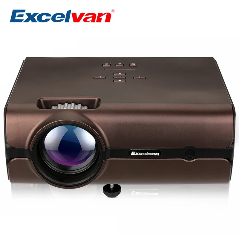 

Excelvan BL46 Android 6.0 Bluetooth WIFI 2000Lumen LCD Projector Home theater 1080P LED TV Proyector 1G/8G Multimedia Projector