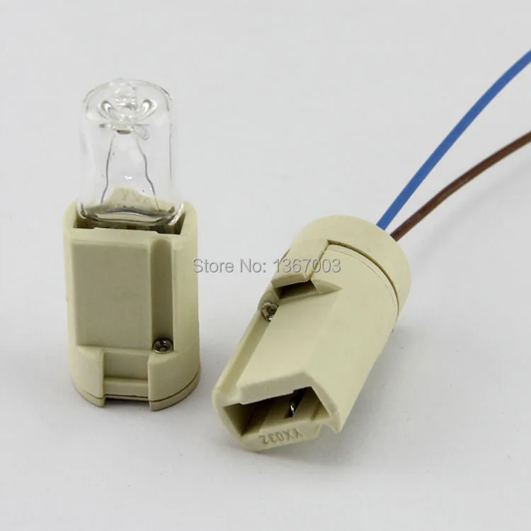 

Wire Length 20, 50, 100cm G9 LED Lamp Base 250V 2A Ceramic Socket G9 Type Halogen Lamp Holder for G9 LED Bulb light
