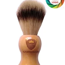 Кисть шерсть барсука щетка для бритья для Мужской Бороды инструменты для бритья Косметический Инструмент Уход выгравированный логотип