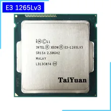 Intel Ксеон E3-1265L v3 E3 1265LV3 E3 1265L V3 2,5 ГГц Quad-Core Процессор процессор L3 = 8 м 45 Вт LGA 1150