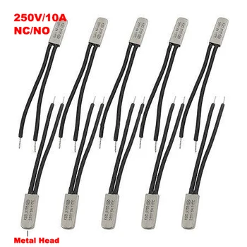 

85 90 95 Degree Celsius KSD9700 250V 10A Normal Open Close NO NC Bimetal Thermal Protector Thermostat Temperature Control Switch