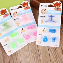 New Design Ergonomics Hold a Pen Device Softly Silicon Students Writing Position Corrector 4 Style Mixed
