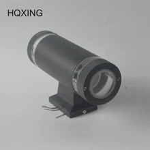 [HQXING] вилла коридор настенные светильники уличная Водонепроницаемая светодиодный настенный светильник, вверх и вниз 8 Вт освещения(AC85-265V