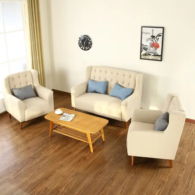 Us 5199 99 Office Sofa Furniture Hotel Coffee Chairs Fabric Three Pieces Sets Fashion Sectional Recliner New In
