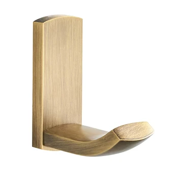

Garment Rack Brass Coat Clothes Hook Heavy Duty Wall Mounted Plated Towel Robe Clothes Hook Rack for Bath Kitchen Garage
