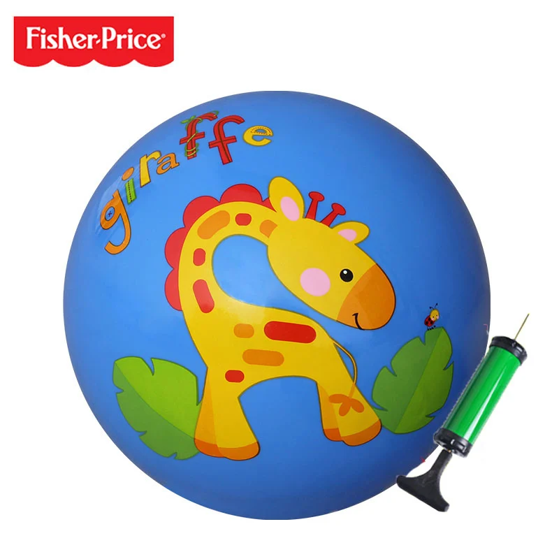 Fisher-Price детские игрушечные мячи для малышей резиновая шаровая бола Kendama Balon мраморный шарик пузыря - Цвет: Розовый