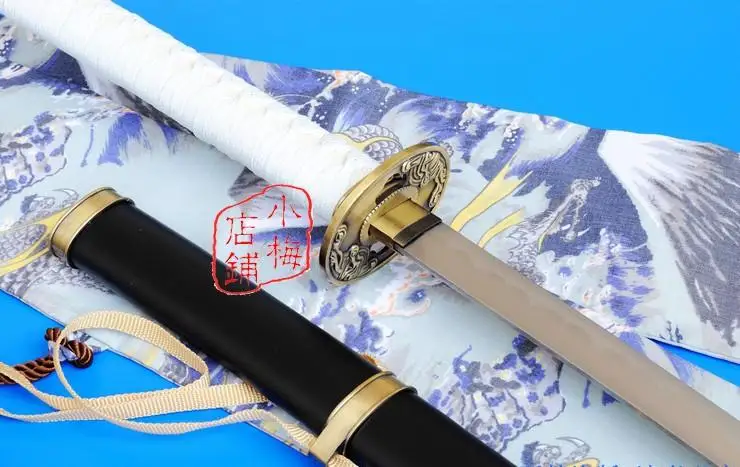 

S2611 ANIME DEVIL MAY CRY VERGIL YAMATO SWORD BRUSH WHITE HABUCHI BLADE 40.7"
