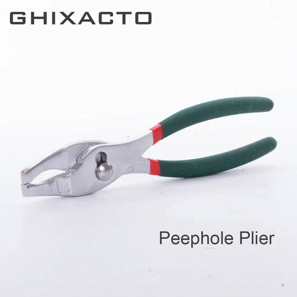 GHIXACTO Locksmith Tools Peephole Pliers Peephole Cat's Eye Install Remove Repairing Tools Forceps For Security Door Eyes pliers GHIXACTO Locksmith Tools Peephole Pliers Peephole Cat's Eye Install Remove Repairing Tools Forceps For Security Door Eyes pliers