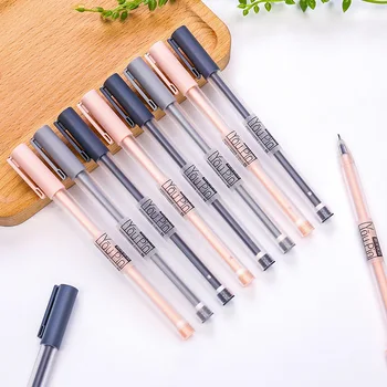 

5 PCS is superior neutral needles all black office to sign the student learning writing stationery hl18
