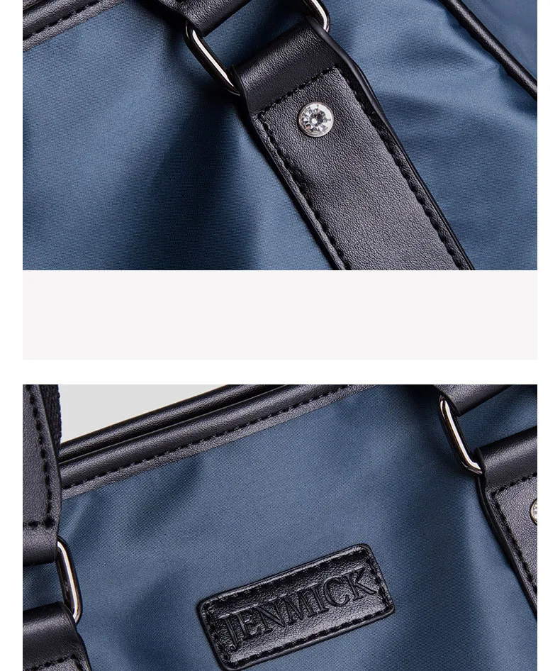 Повседневный мужской портфель нейлоновая мужская сумка 2019 водонепроницаемые сумки на плечо для мужчин 14 дюймов Сумка для ноутбука Мягкая