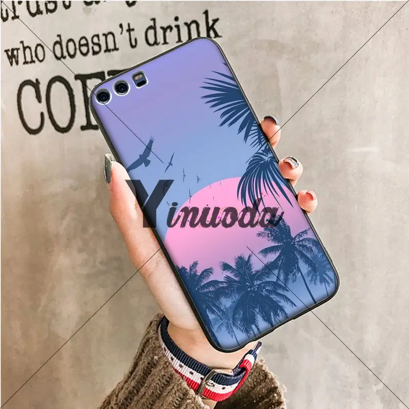 California Palm Trees Pattern