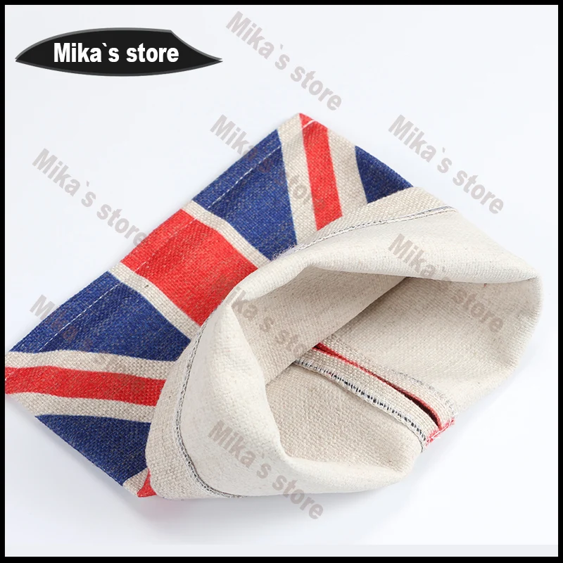 Новый стиль автомобиля ~ для MINI Cooper клетчатая красная тканевая сумка Union Jack mini R55 R56