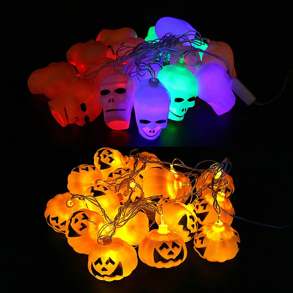 Halloween Decoration Illuminated Skull Skeleton Ghost Lights Pumpkin *30 |