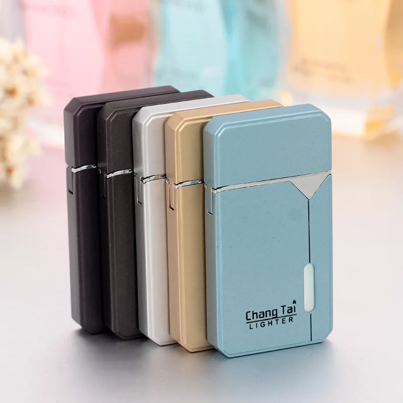 Fashion Gadget,Cute Metal Refillable Torch Lighter for Cigarettes