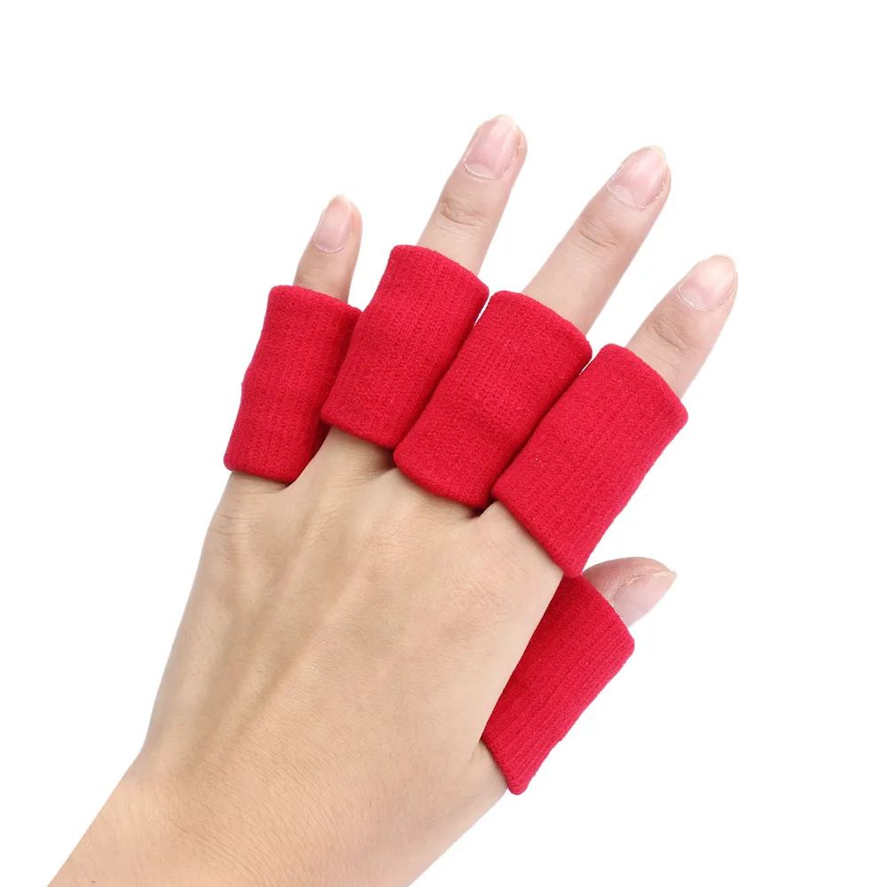 2019 Hot Sale 10pcs Stretch Basketball Finger Guard Support Sleeves