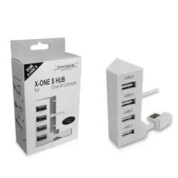 Одна высокая скорость 4 порта Usb 2,0 хаб для Xbox One S 4 порта USB 2,0 хаб для Xbox One S