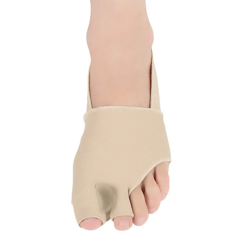 2Pcs=1Pair Toe Separator Hallux Valgus Bunion Corrector Orthotics Feet Bone Thumb Adjuster Correction Pedicure Sock Straightener