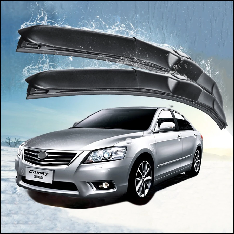 KOSOO Wiper Blade J hook Universal Car Natural Rubber Auto Windshield Wipers 14161718192021222426 Accessories-1