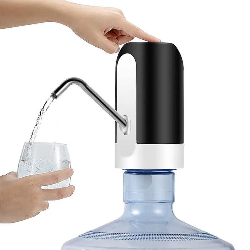 

Wireless Water Bottle Dispenser Rechargeable Electric Water Pump Portable Drinking Bottles Drinkware Tools For Sports/Camp