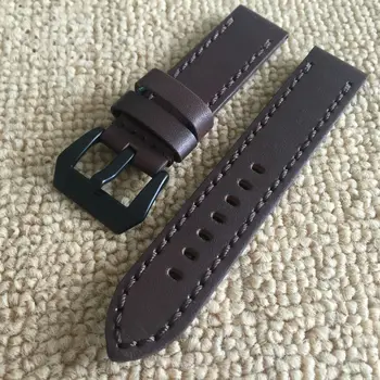 

Special Offer NEW Vintage Genuine Calf Leather Watch Strap for Panerai Man 20mm22mm24mm Band Bracelet Hand Big Pin Clasp