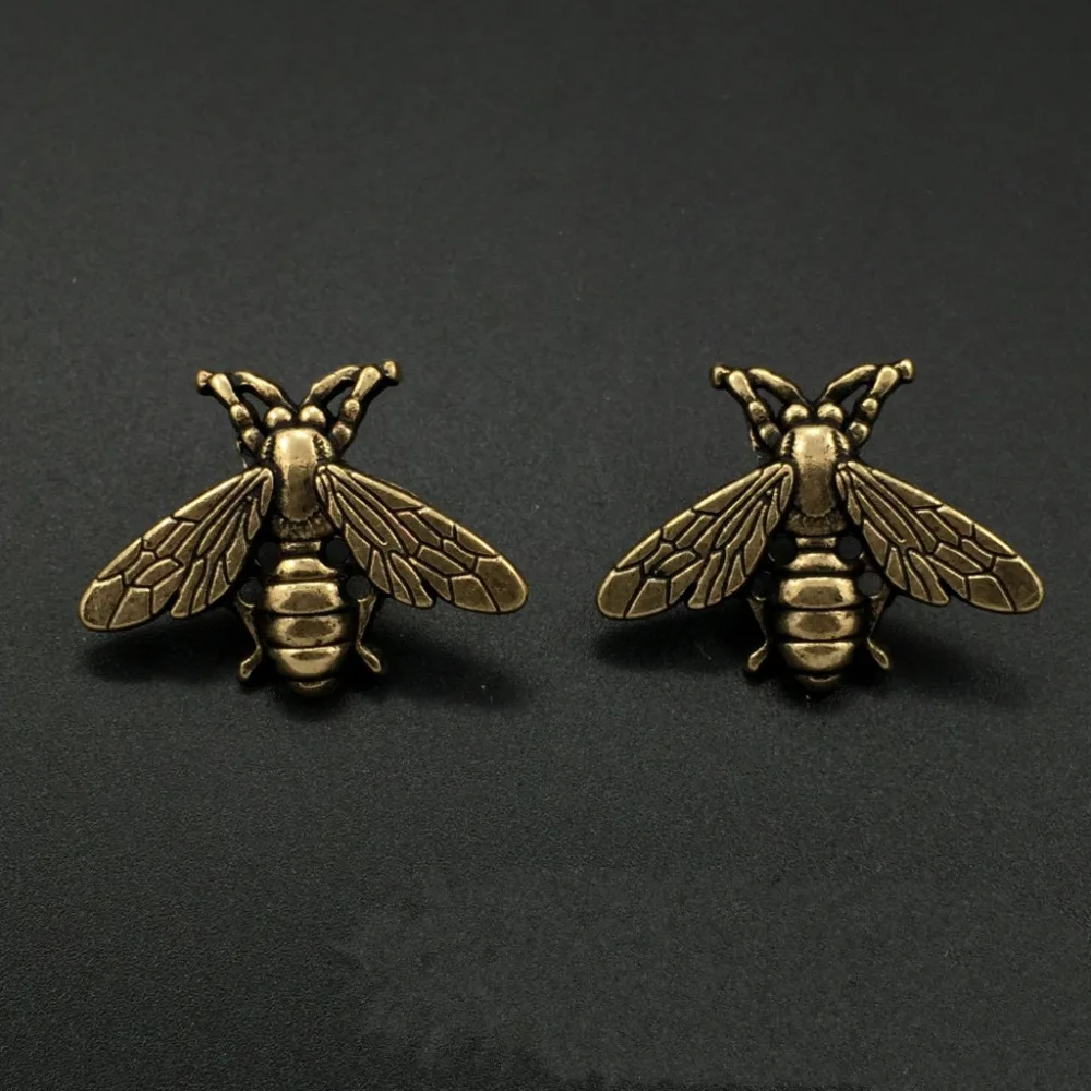 DoreenBeads/2 шт. оригинальные значки в стиле ретро для маленьких пчел модная брошка