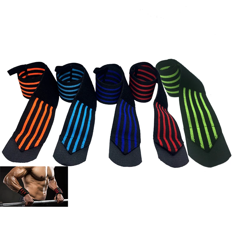 

Powerlifting Crossfit Wrist Wraps Weight Lifting Bodybuilding Wrist Strap Wrist Support Bands Crossfit Bracelet