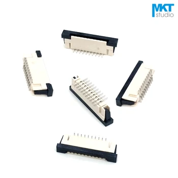 

100Pcs SMD Vertical Type 12P/13P/14P/15P 1.0mm Pitch 2.5mm Height FPC FFC Connector
