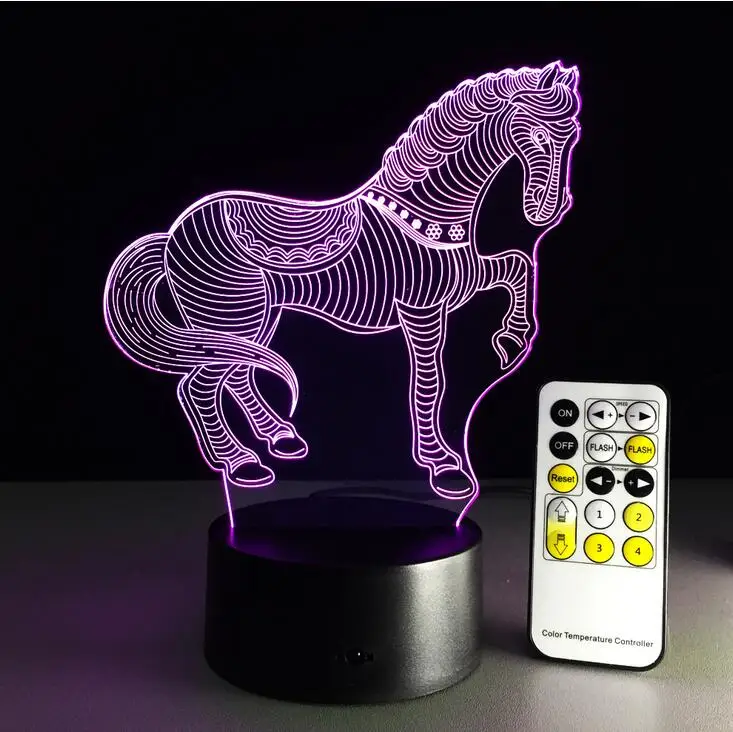 Acrylic-3D-Horse-Stereo-Visi