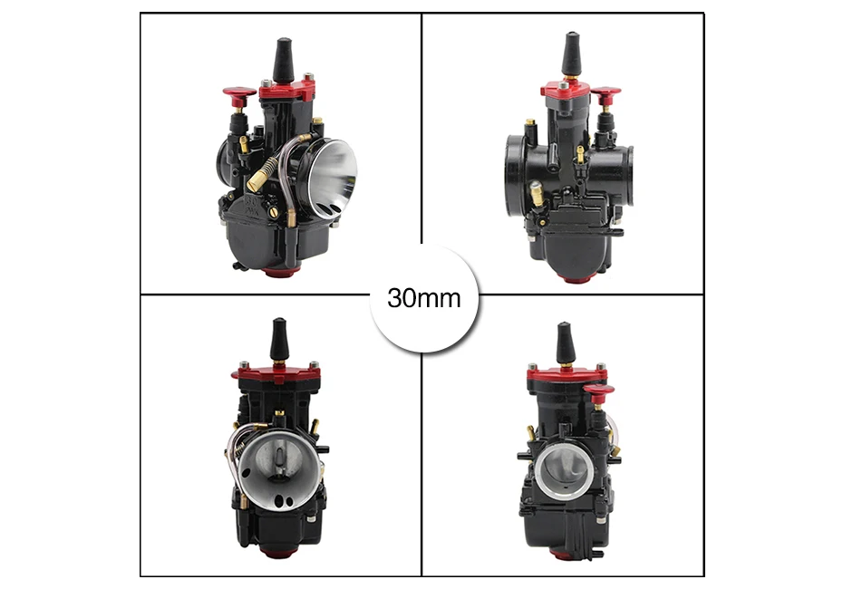 Lconstar-высокопроизводительная модификация мотоцикла Mikuni PWK 21 24 26 28 30 32 34 мм карбюратор Универсальный 2 т 4 т двигатель мотоцикл