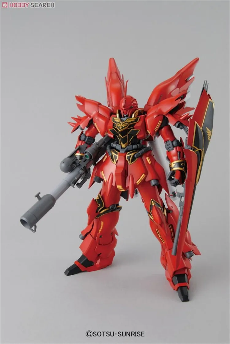 Bandai Gundam MG 1/100 Sinanju HD OVA мобильный костюм сборные модели наборы экшн фигурки|Игровые